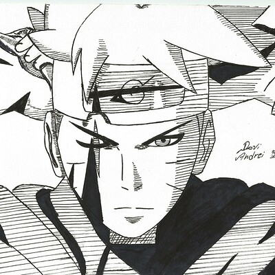 Davi Andrei - just some drawings of characters from the anime naruto