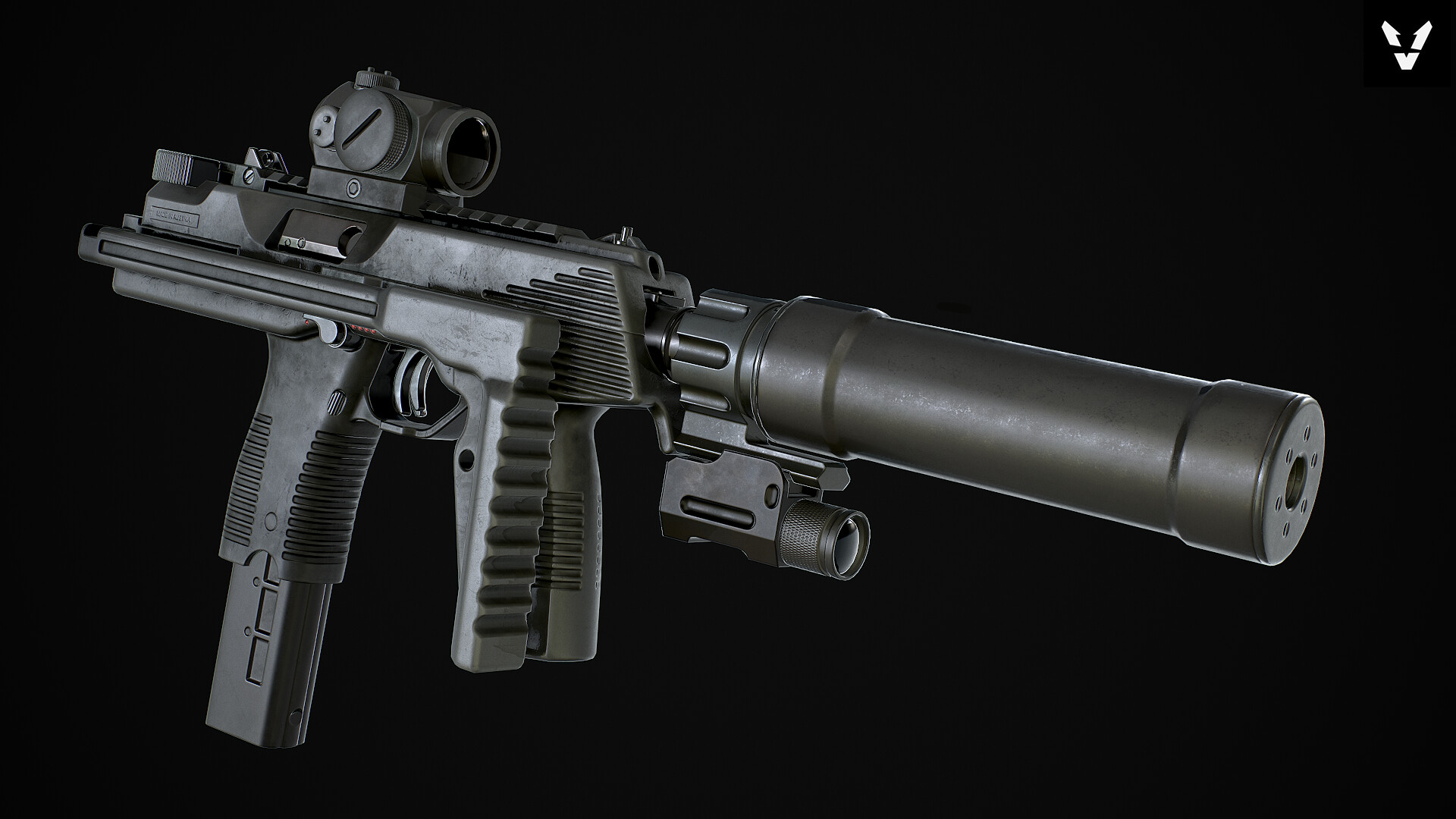 ArtStation - MP-9/Steyr TMP