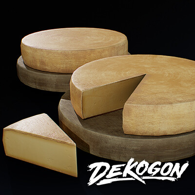 Dekogon Kollab: Medieval Cheese & Plates