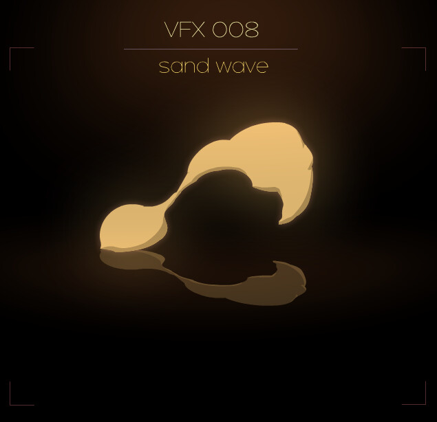 ArtStation - Sand Wave 2D FX Animation