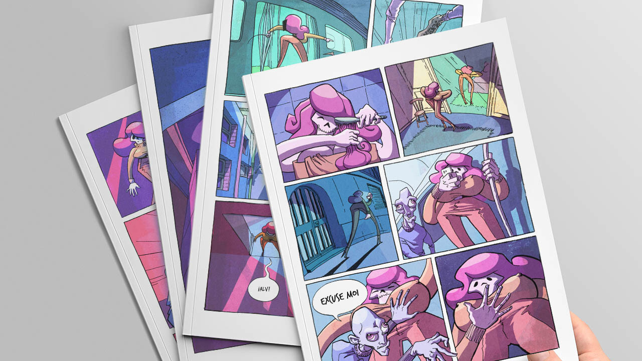 Halloween Short Comic - Character Design