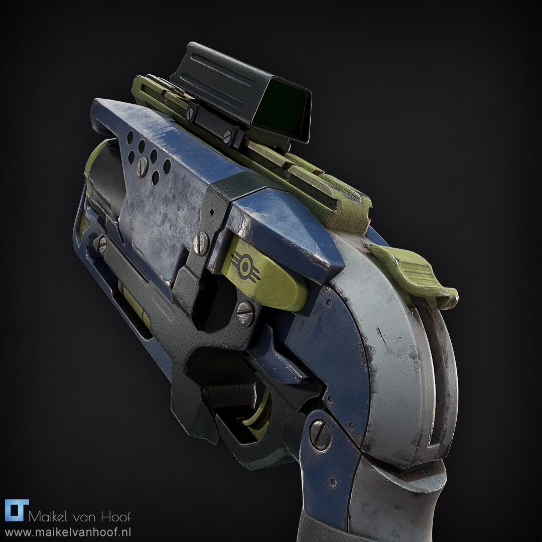 ArtStation - Fallout themed Nerf gun