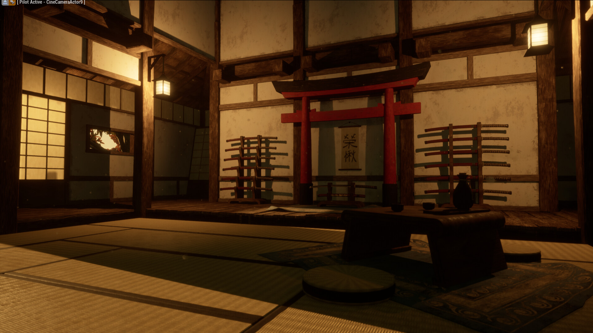 ArtStation - Unreal Engine 4 - Samurai Dojo