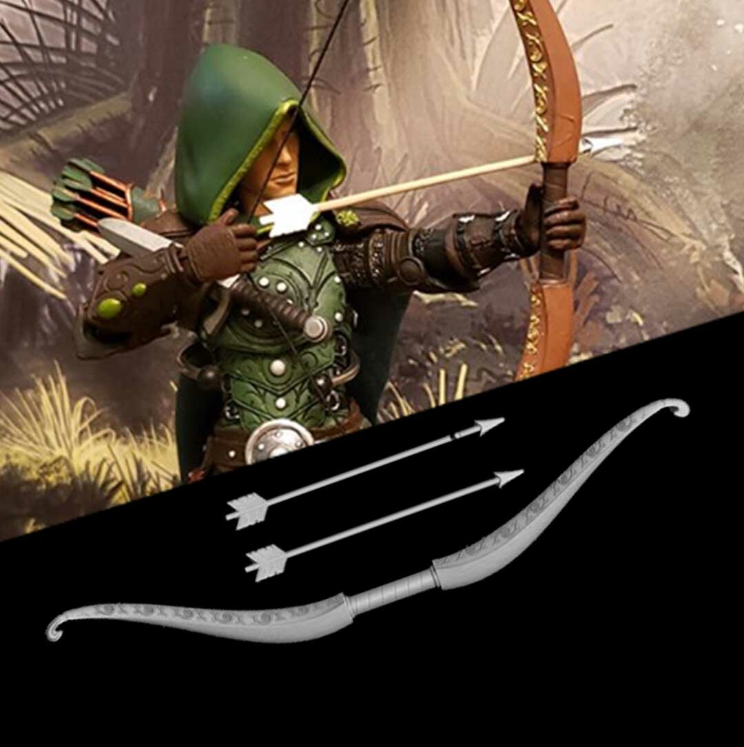 elven bow and arrows
