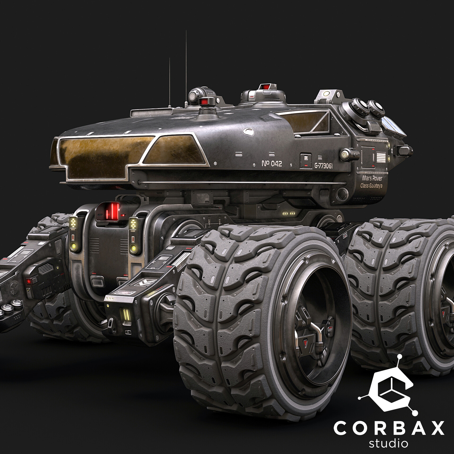 ArtStation - Mars Rover