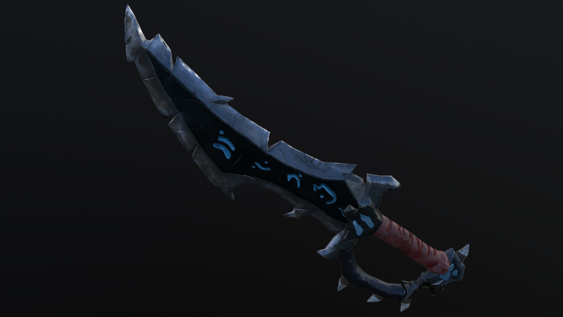 ArtStation - Fantasy Sword-low poly