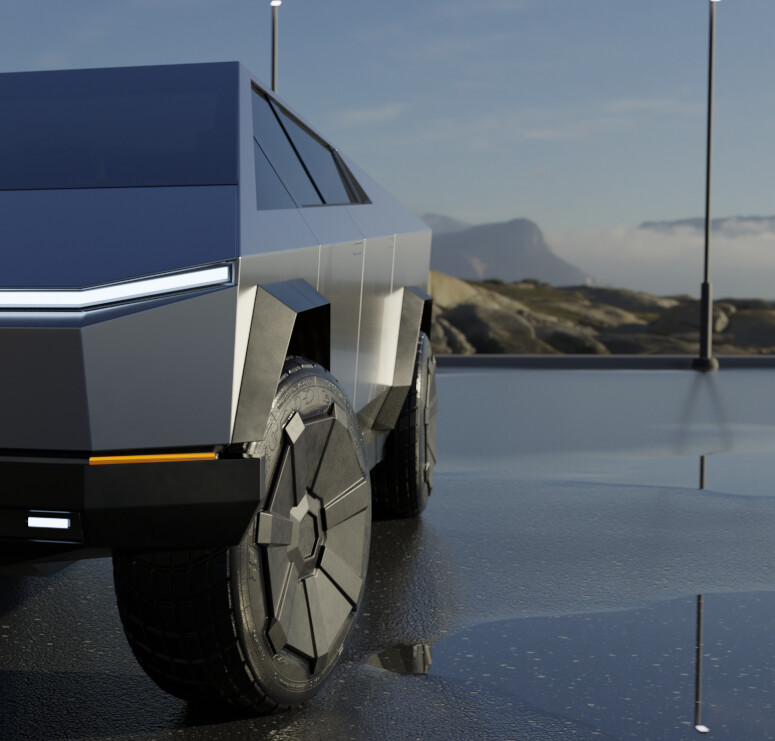 ArtStation - Tesla Cybertruck
