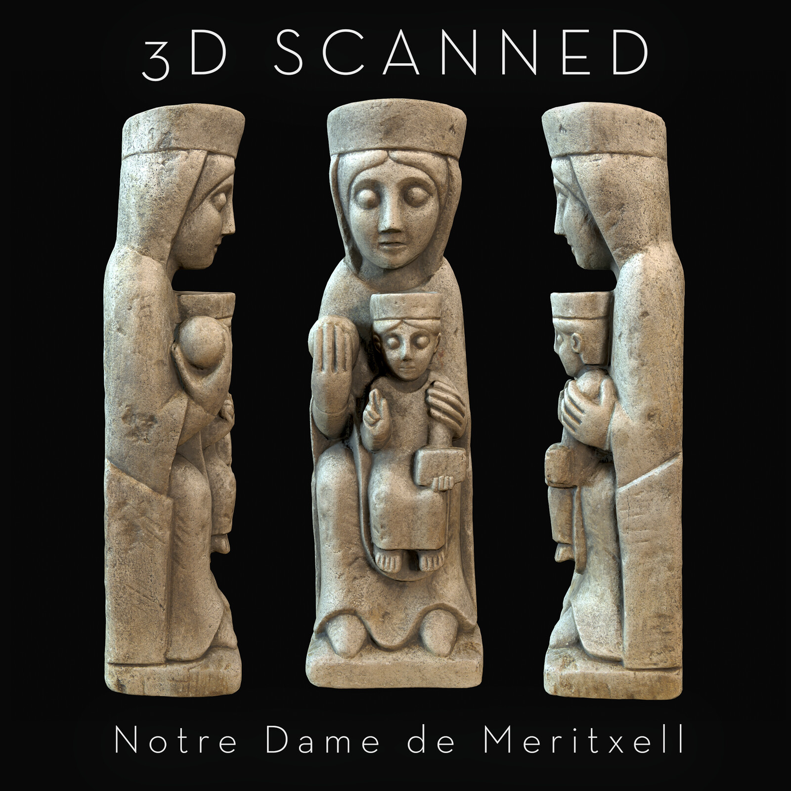 Notre Dame de Meritxell - 3D Scan