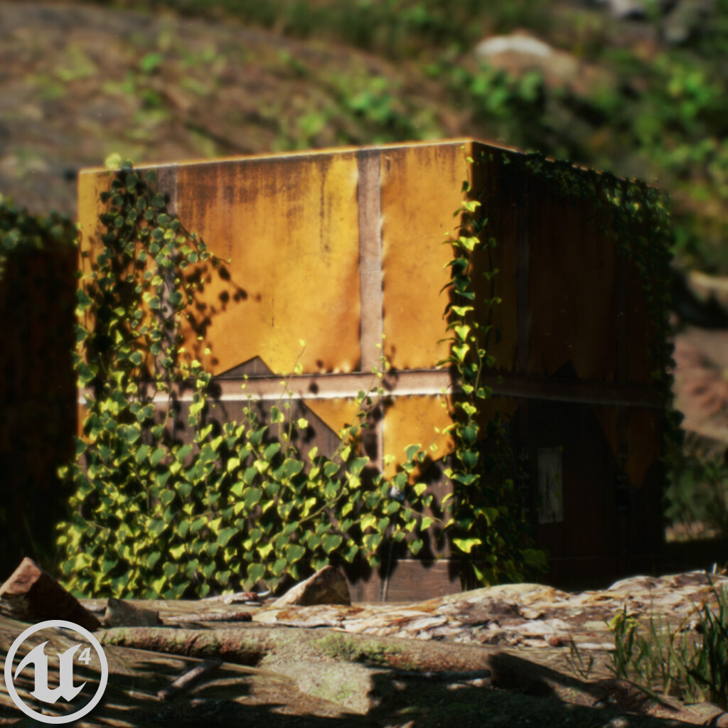 Abandoned Loot Crate - Unreal Engine 4