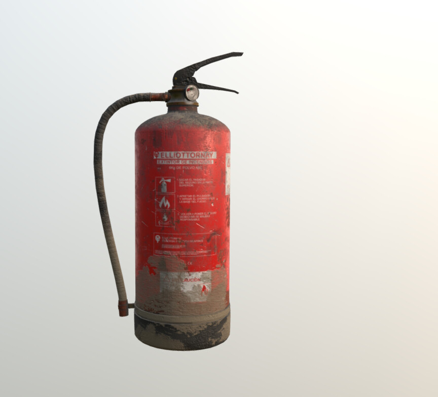 ArtStation - Fire Extinguisher