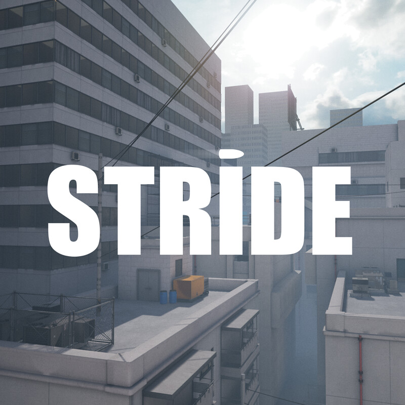 STRIDE. Street Roofs Level. UE4