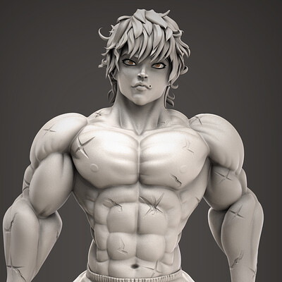 ArtStation - Baki hanma in his prime