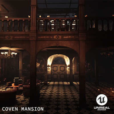 ArtStation - Coven Mansion