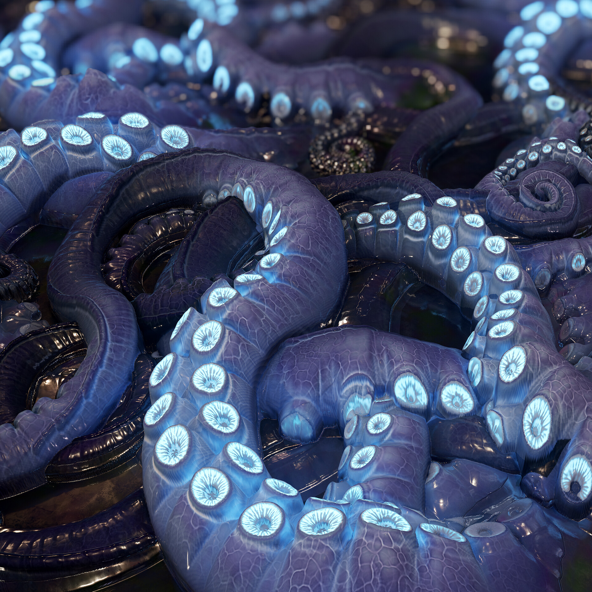 Artstation Tentacle Material