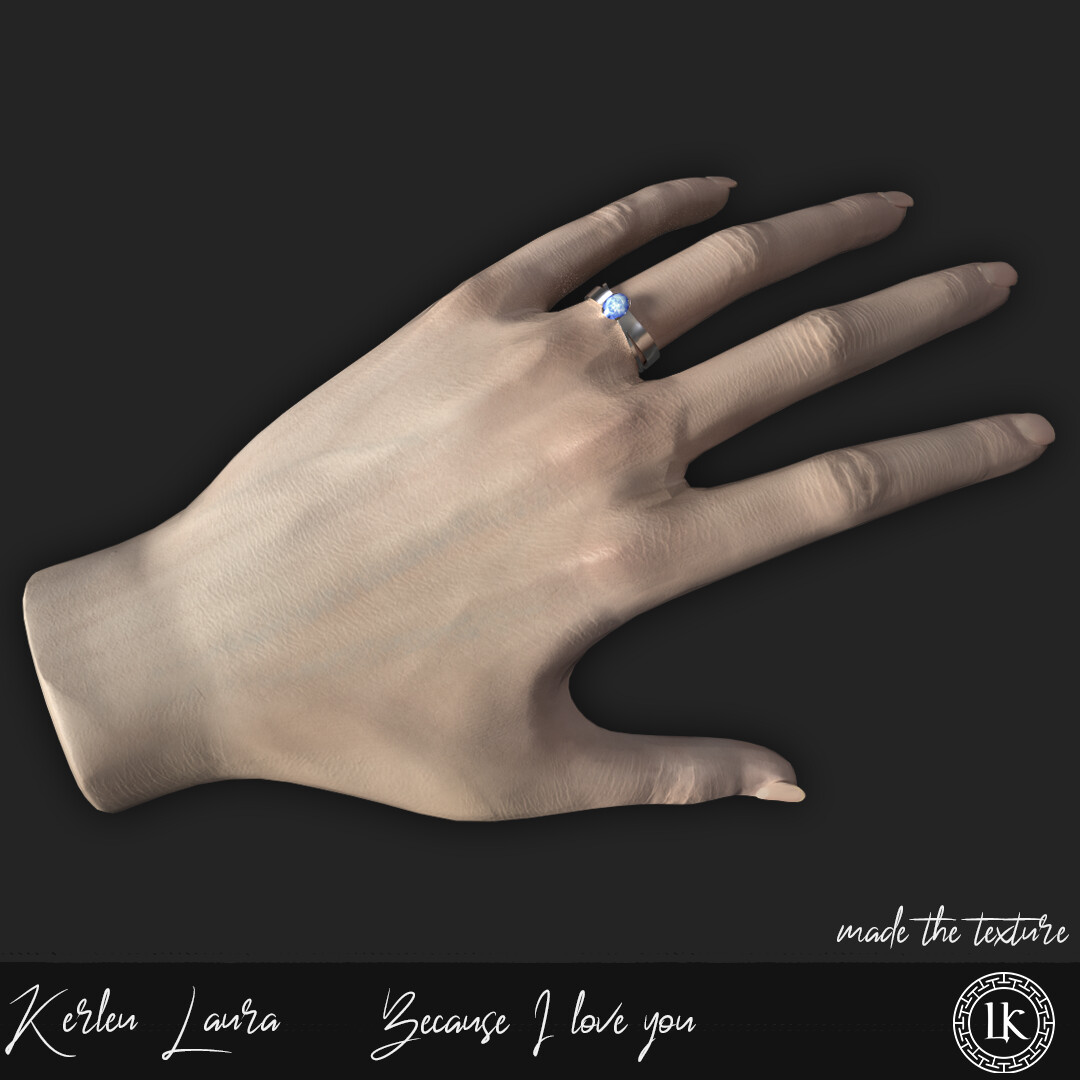 ArtStation - VR - Hands - Texture