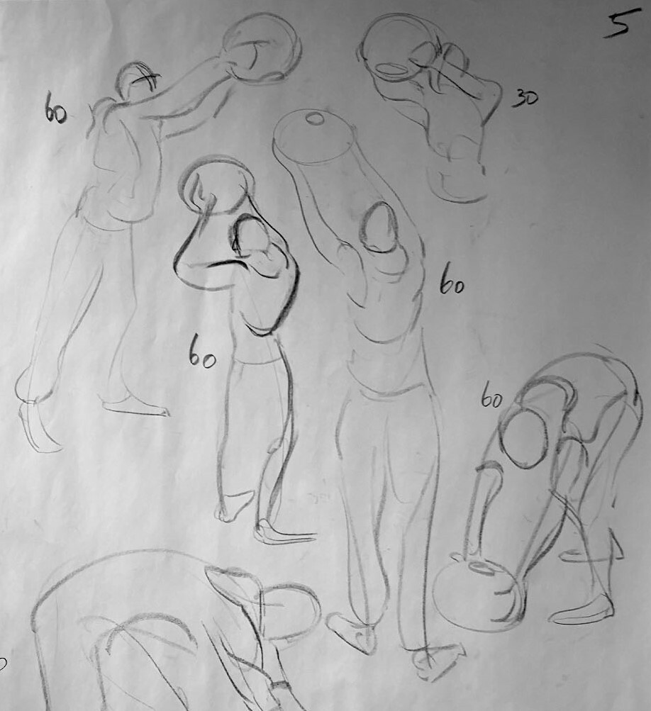 Gesture Drawings