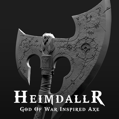 ArtStation - Heimdallr - God Of War Inspired Character