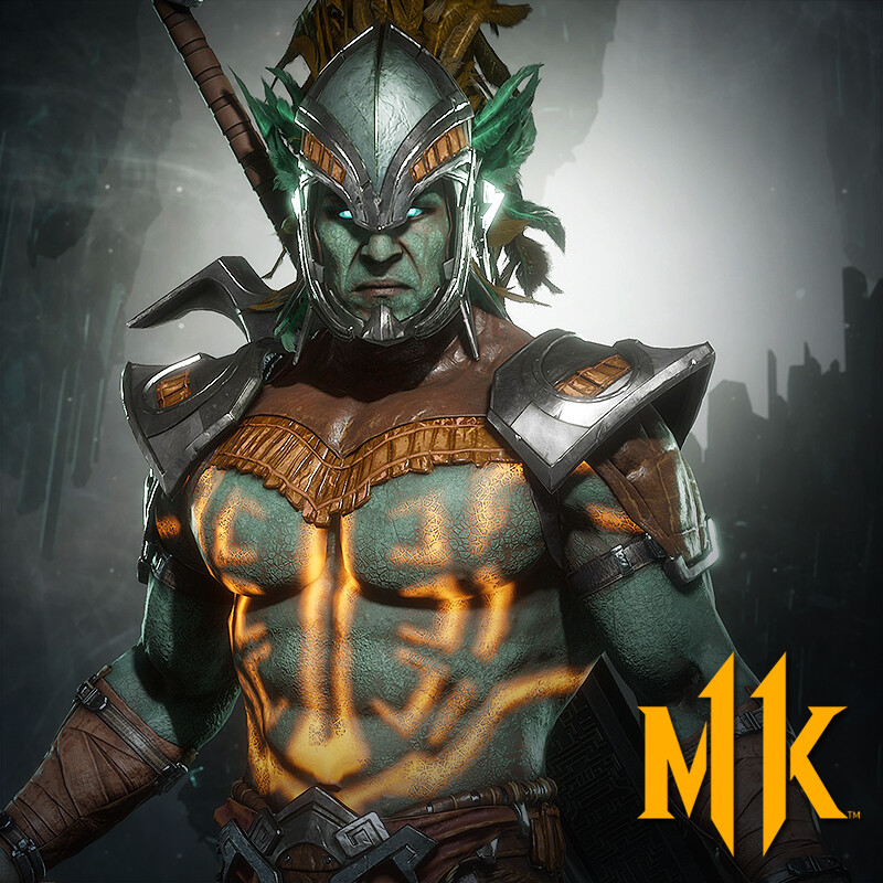 ArtStation - Mortal Kombat 11 - Kotal Kahn Present