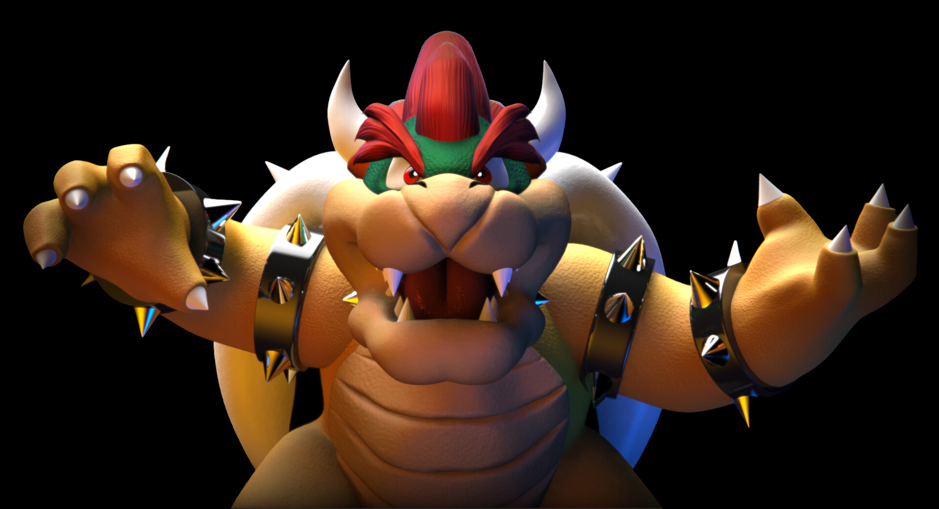 Artstation Bowser Sculpt