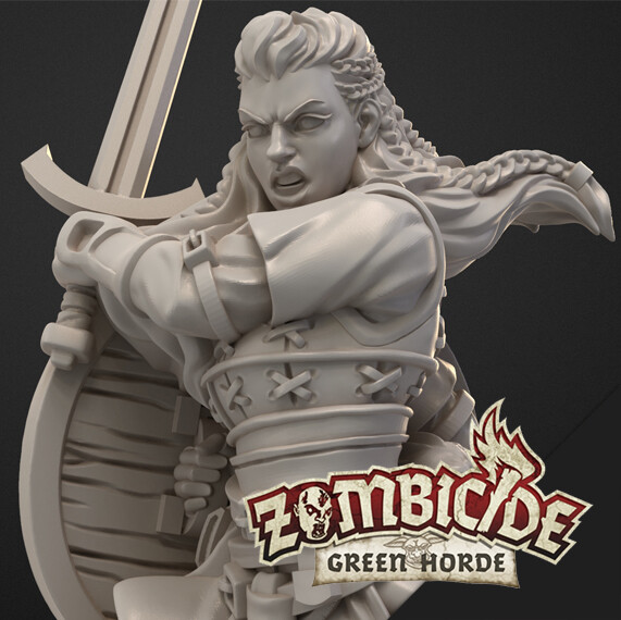 Zombicide Green Horde - Hyld (Kickstarter Exclusive)