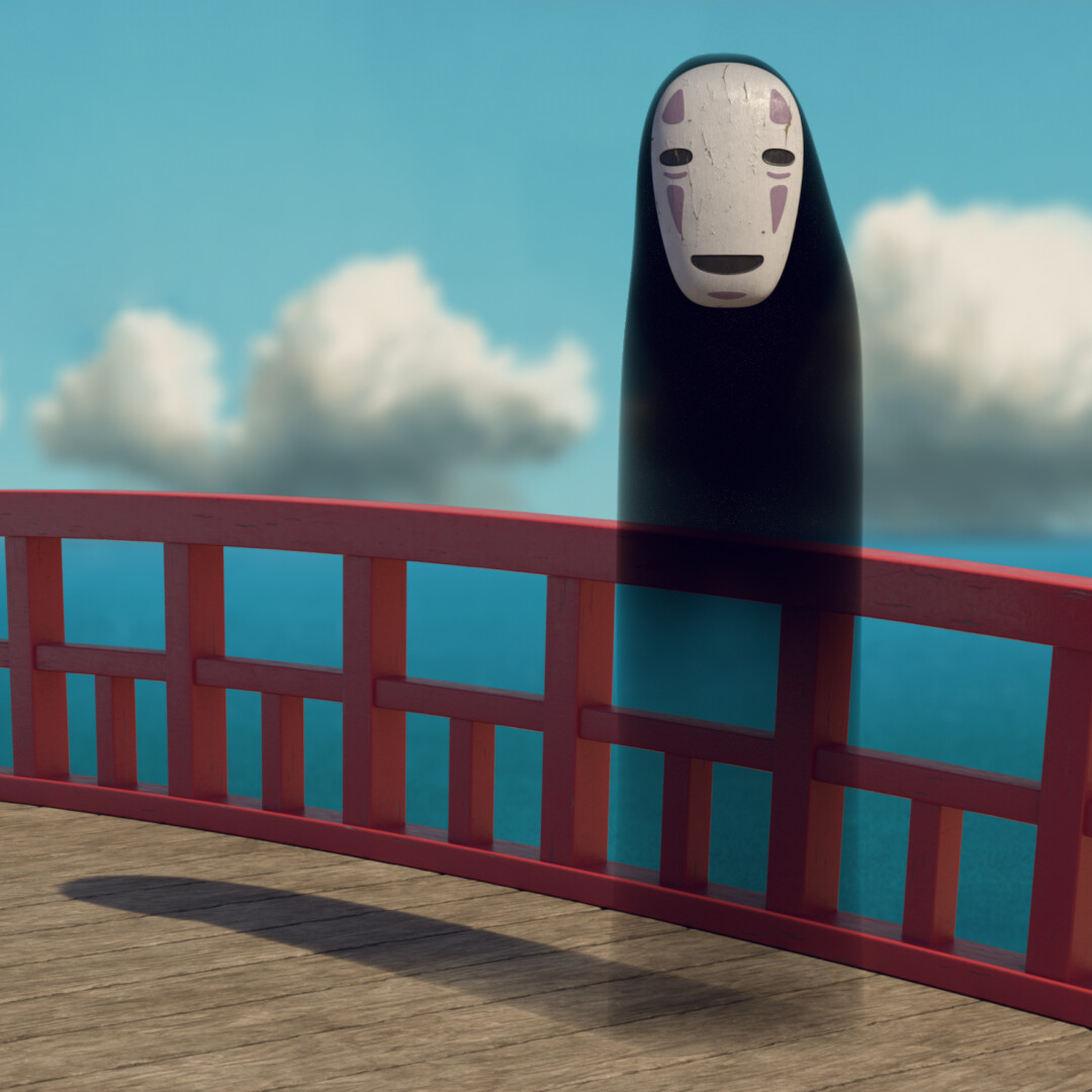 ArtStation - No Face - Spirited Away