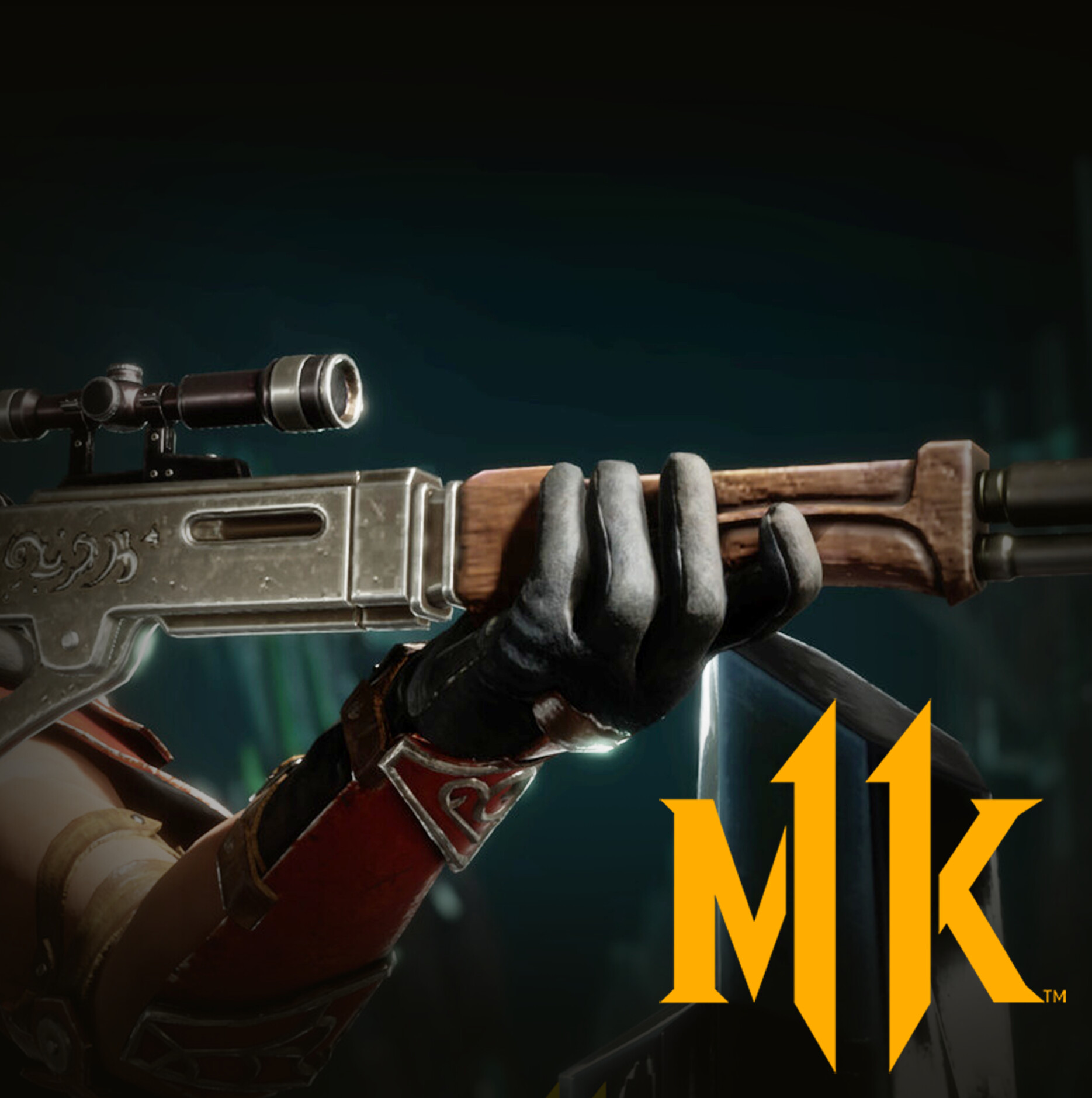 ArtStation - Mortal Kombat 11 - Erron Black Rifle Gear