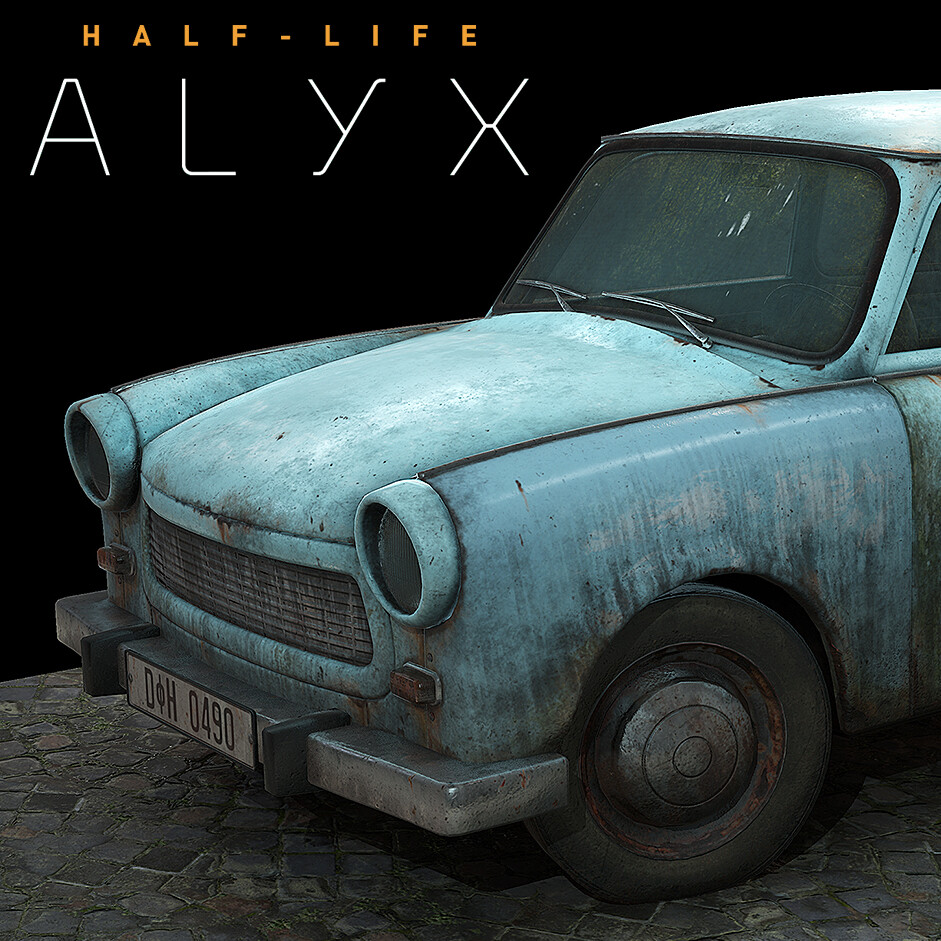 ArtStation - Half Life - Alyx: Car C