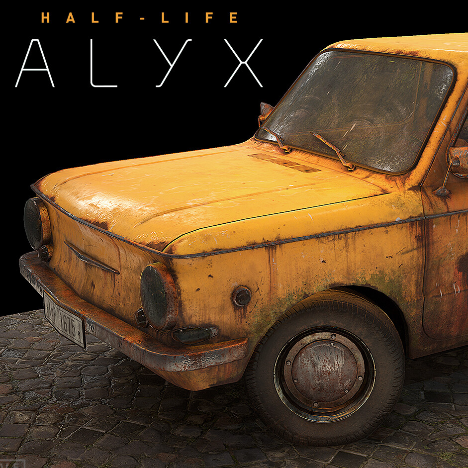 ArtStation - Half Life - Alyx: Car A