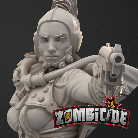 Zombicide Invader - Val (Kickstarter Exclusive)