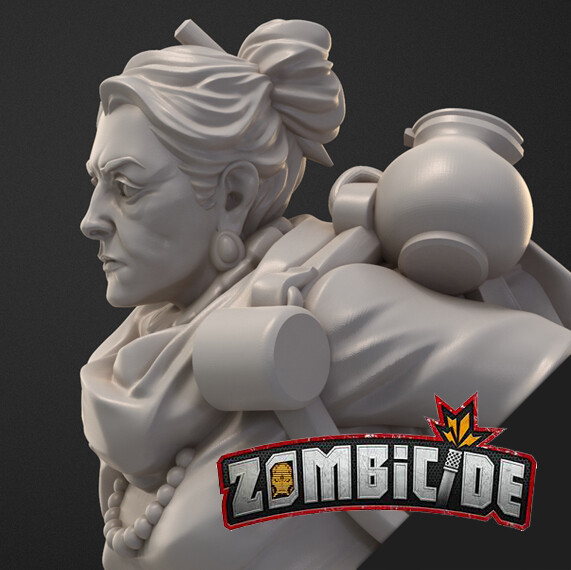 Zombicide Invader - Dark Side - Olive Hayes (Kickstarter Exclusive)