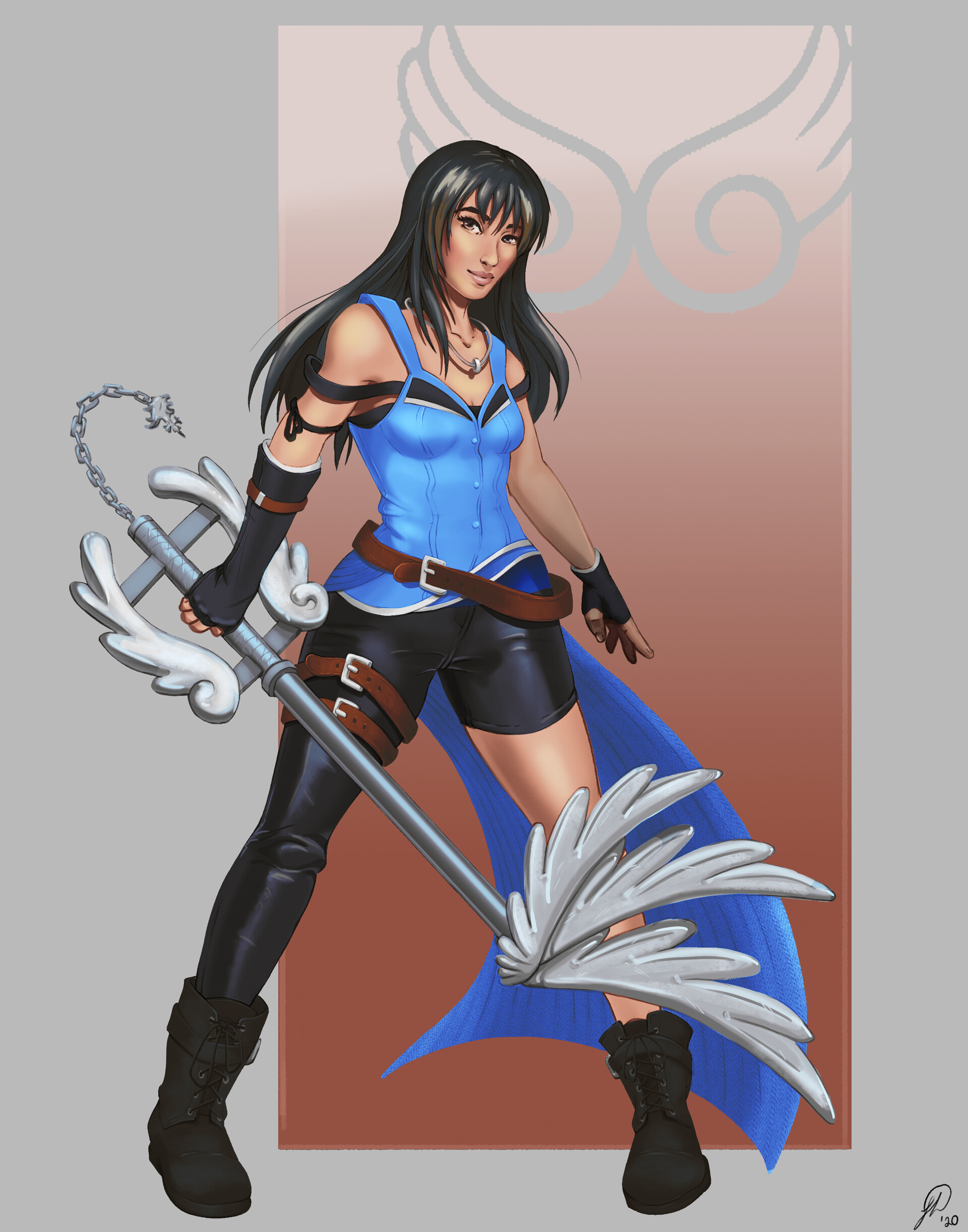 ArtStation - Rinoa Heartilly fan art