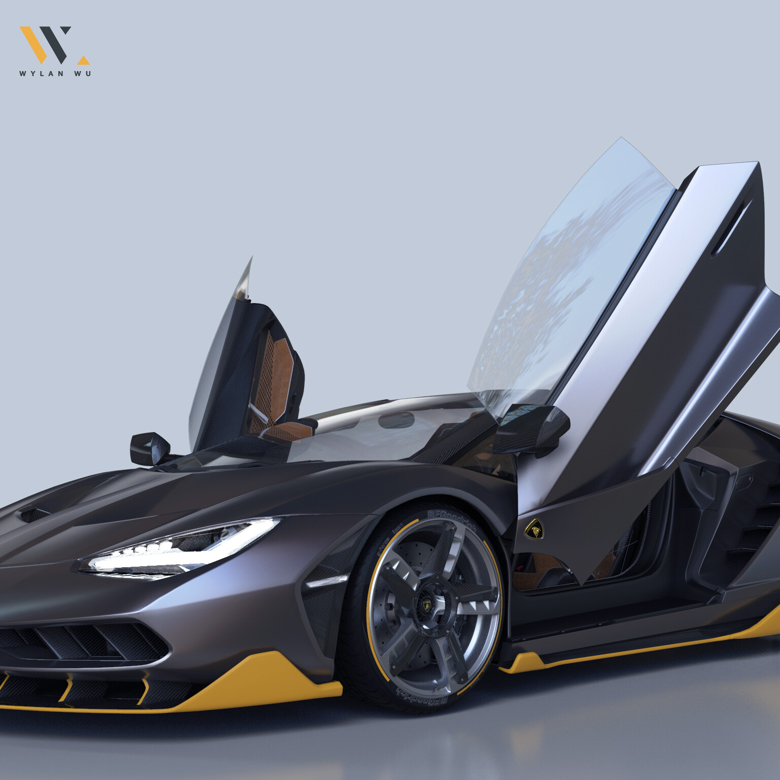 ArtStation - Lamborghini Centenario