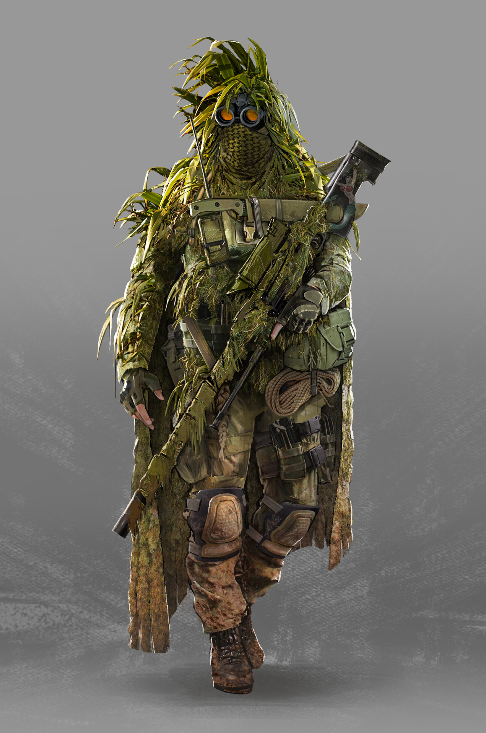 ArtStation - Jungle sniper