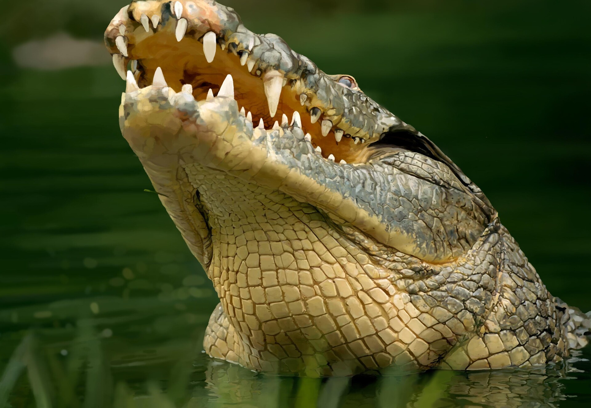 Нильский крокодил National Geographic