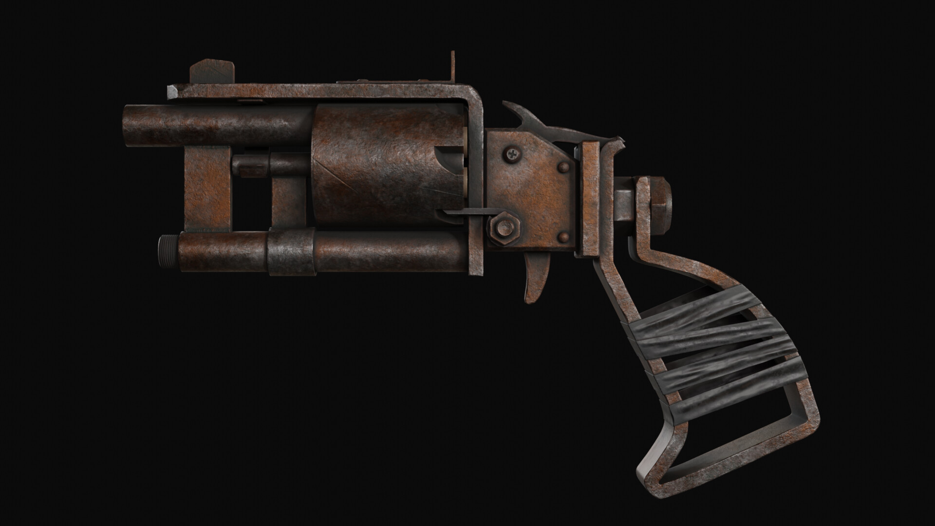 ArtStation - Fallout Pipe Pistol