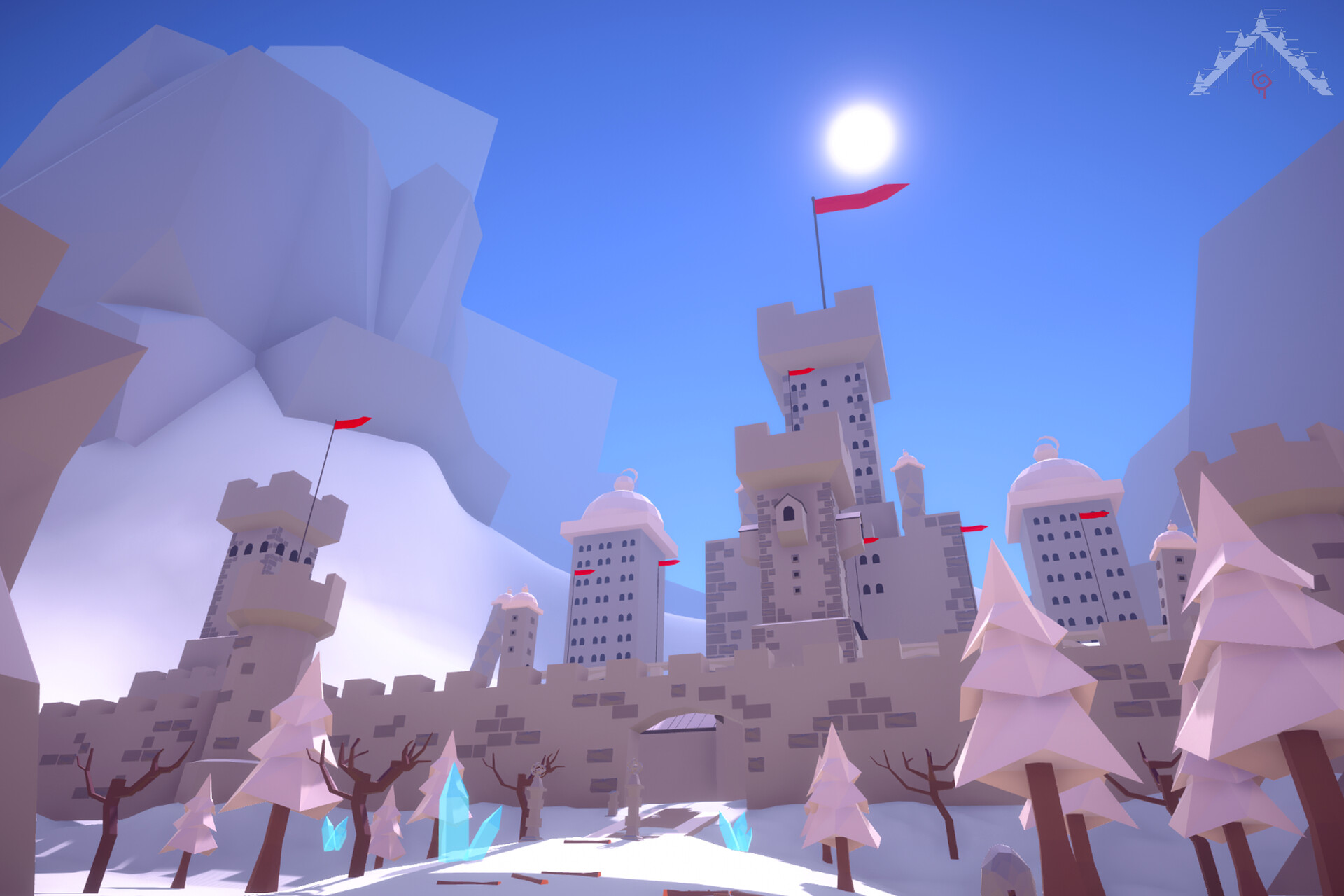 ArtStation - Low Poly Winter Lands