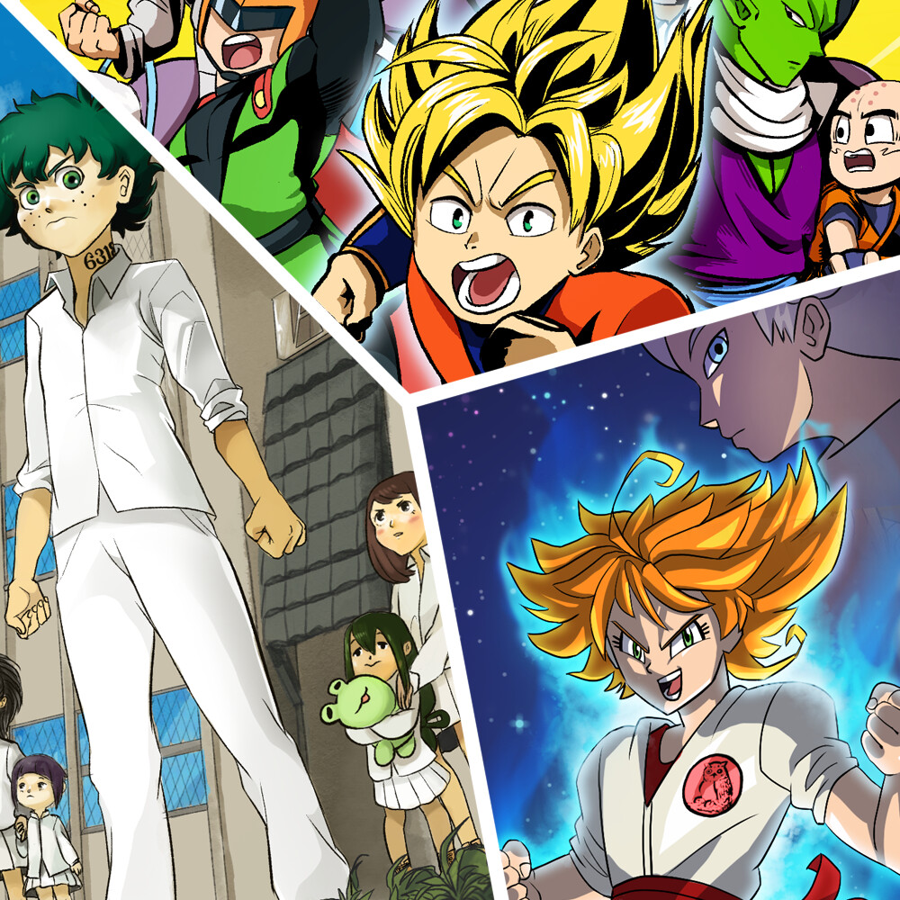 Anime All Heros Crossover, HD wallpaper | Peakpx