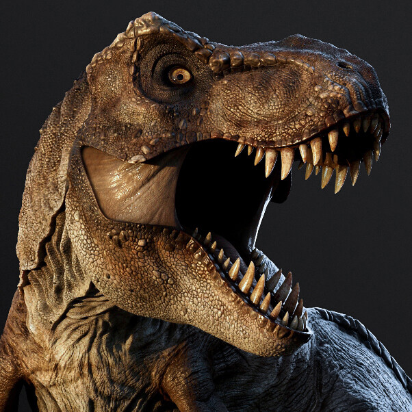 ArtStation - Rexy From Jurassic Park 2