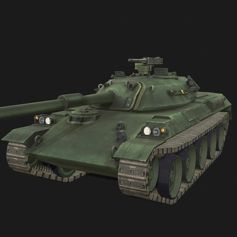 ArtStation - Tank Type-74