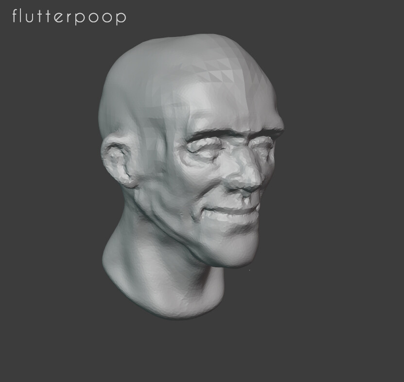 ArtStation - 3D Head - Blender