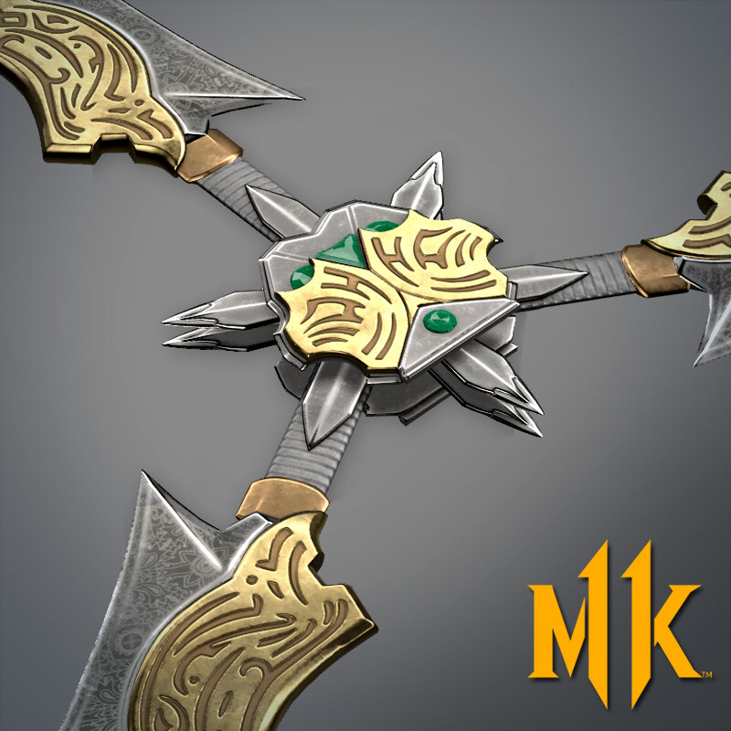 ArtStation Jade Weapon (Mortal Kombat 11 Gears)