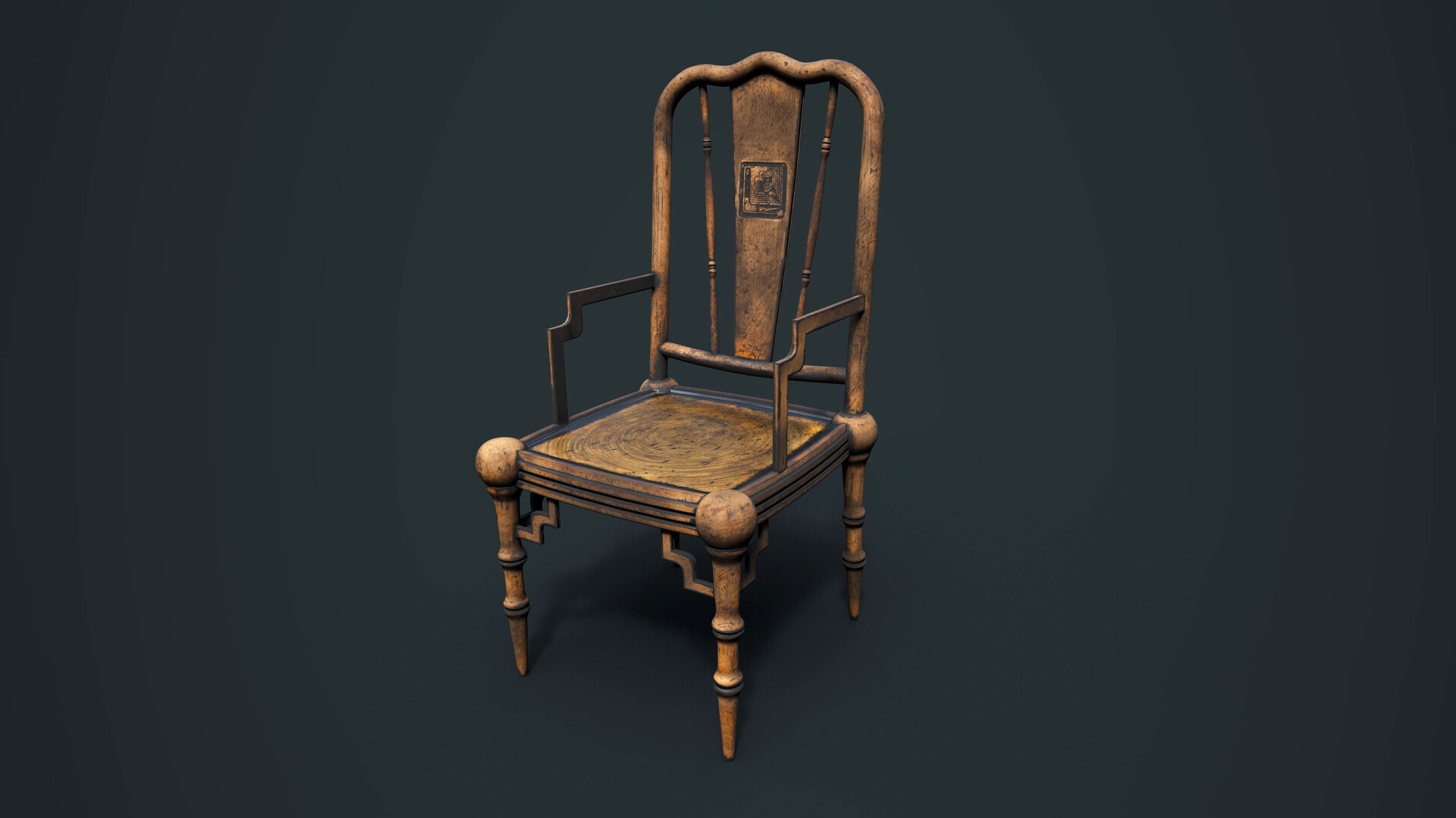 ArtStation Chinese Armchair