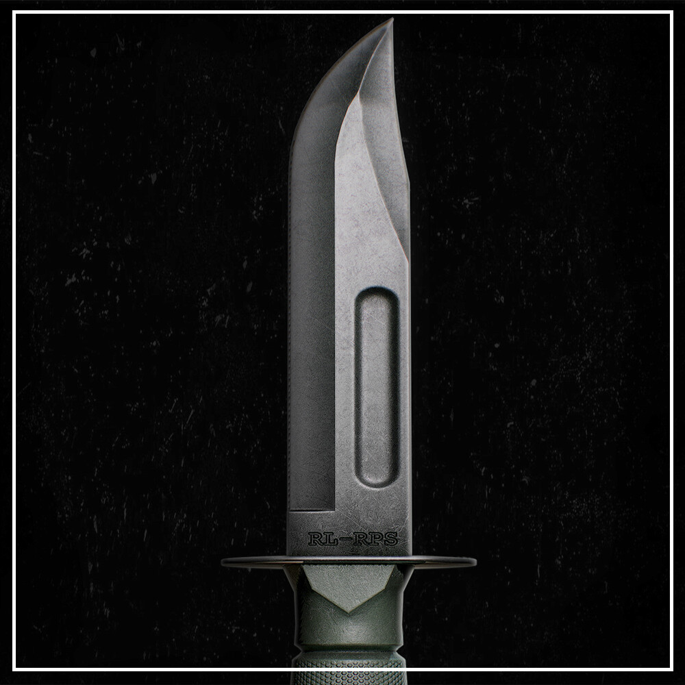 RL-RPS Game Ready Combat Knife