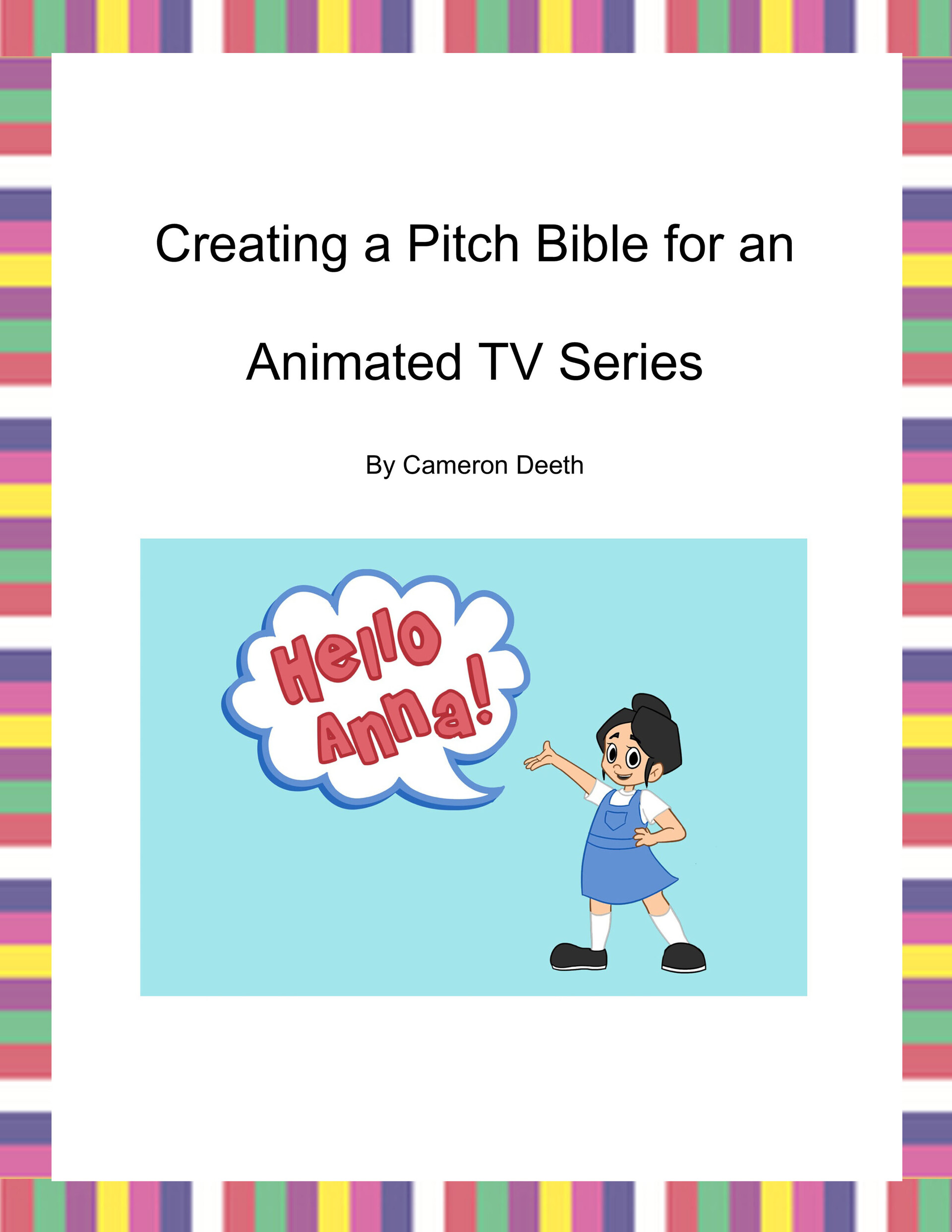 ArtStation Pitch Bible "Hello Anna!"