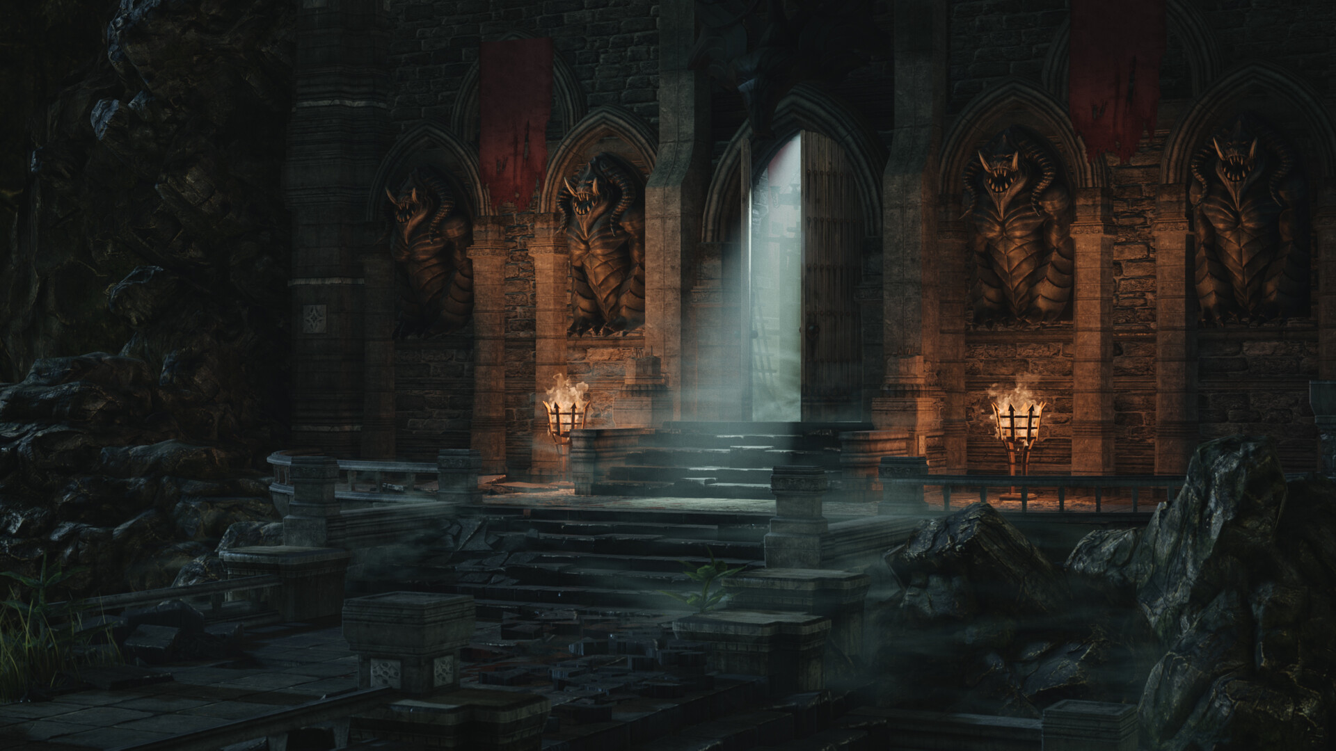 ArtStation - ElvenRuins|Level Lighting|UE4