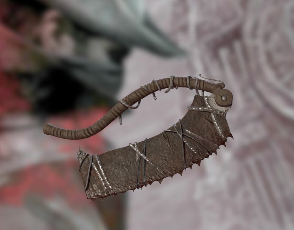 ArtStation Bloodborne Saw Cleaver