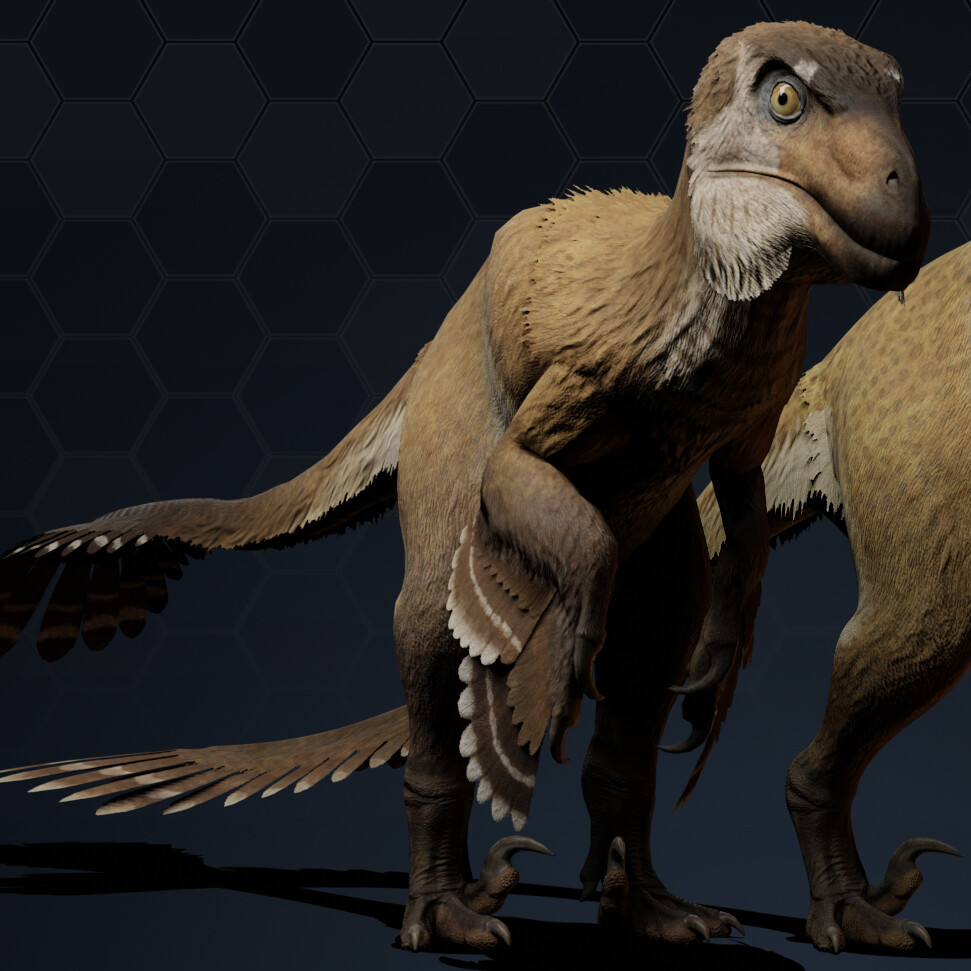 Artstation Utahraptor Ostrommaysi Roblox Era Of Terror Jagged Fang Designs - roblox era of terror script