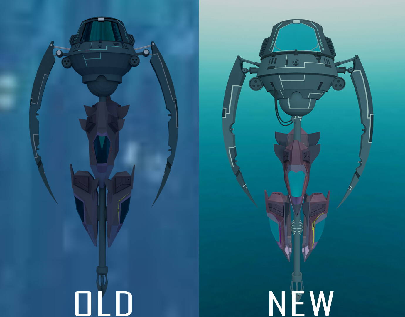 ArtStation Code Lyoko Skid Navskid models 3D (my update)