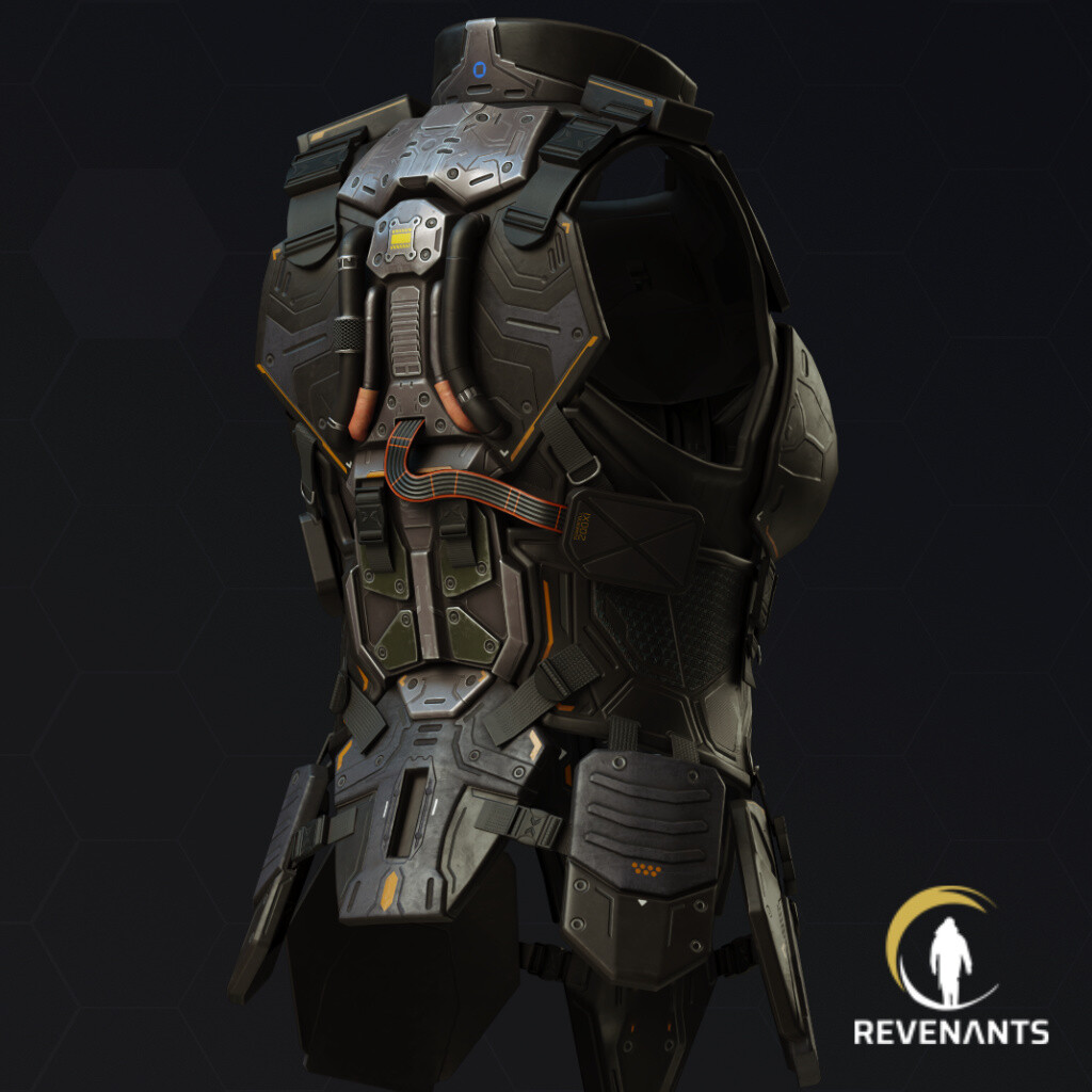 ArtStation - Alexeeva's body armor - Revenants