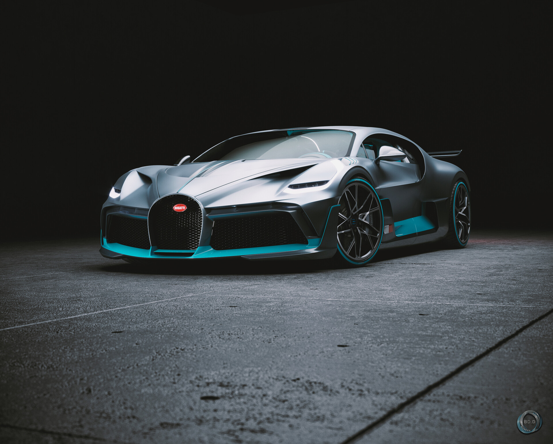 ArtStation - Bugatti Divo CGI